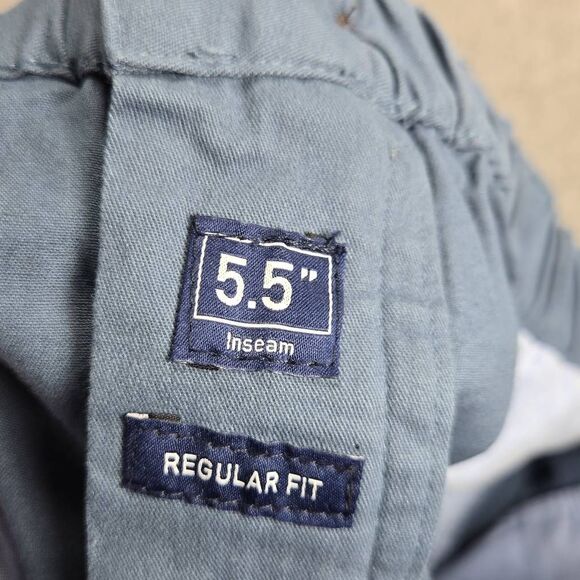 Chubbies Short Mens XXL Navy Blue The Armadas Elastic Waistband Stretch 5.5" - Picture 9 of 11